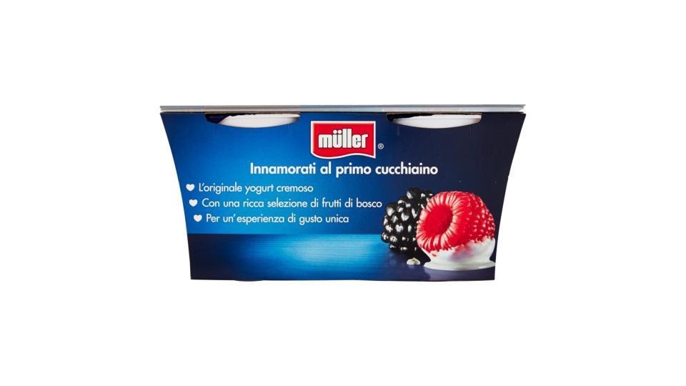 Yogurt Cremoso More & Lamponi in Pezzi