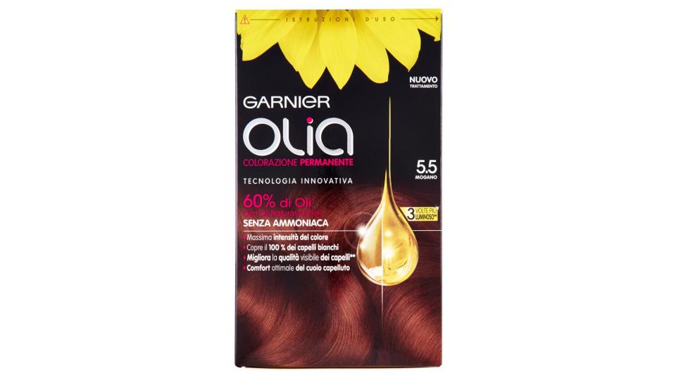 Olia Colorazione Permanente 5.5 Mogano