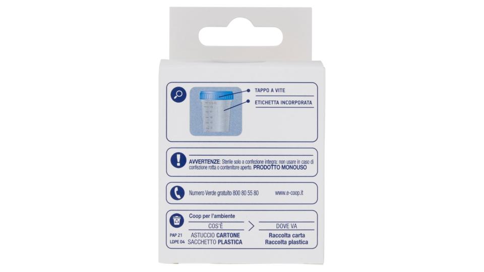 Contenitore Sterile Urine 120 Ml 1 Pz