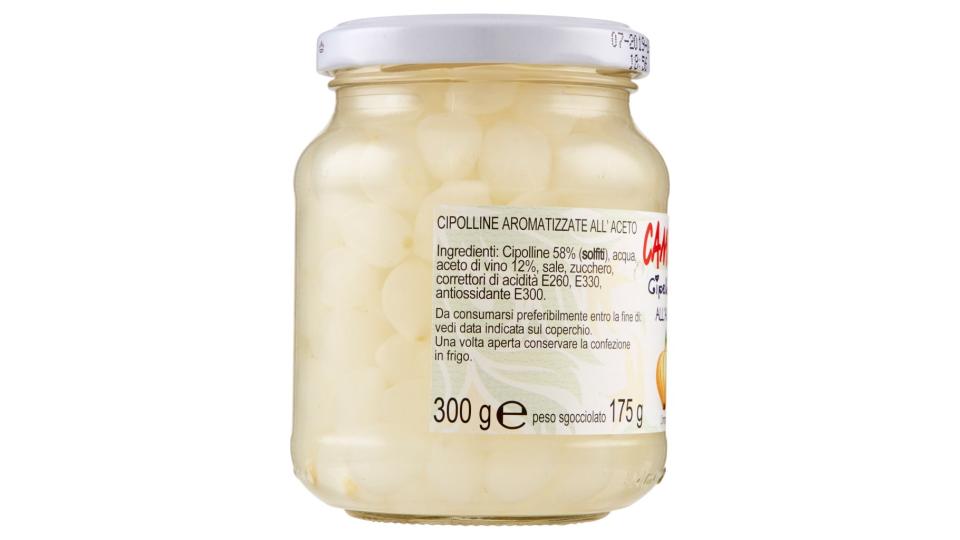Cipolle Bianche all'Aceto di Vino 175 g