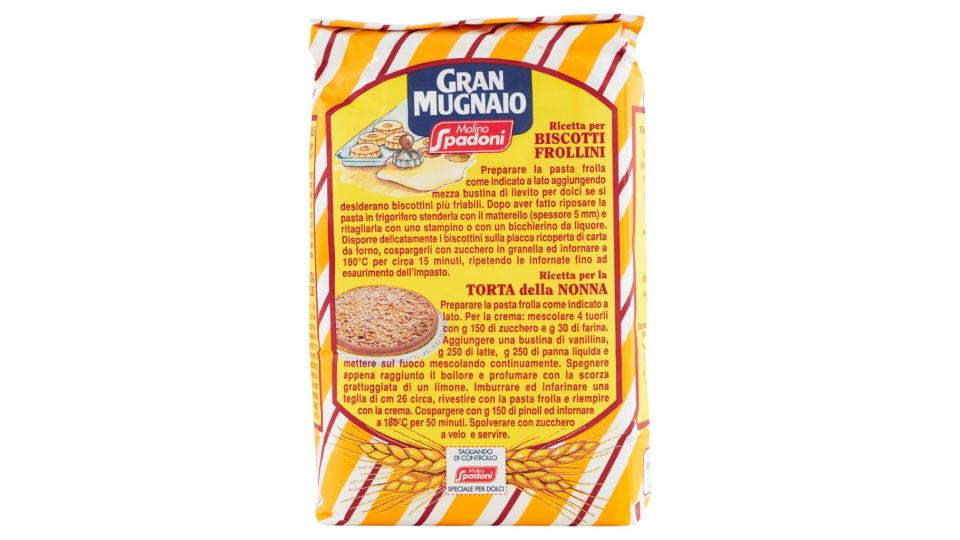 Gran Mugnaio Farina di Grano Tenero Tipo "00" per Dolci