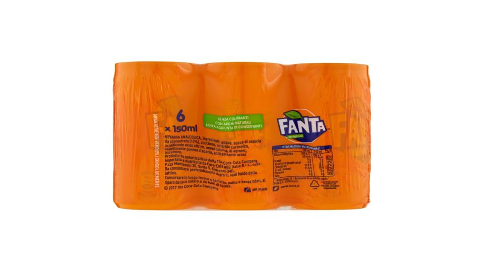 Original Lattina da 150ml Confezione da 6