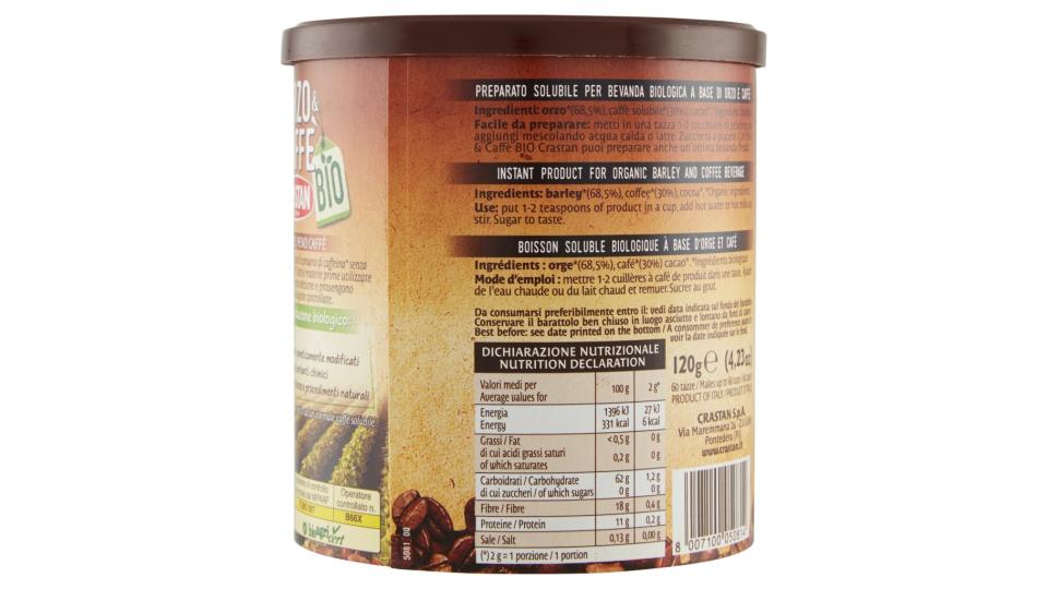 Bio Orzo & Caffè Solubile