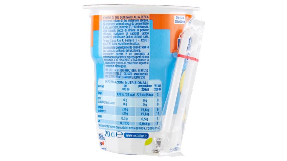 Estathè Deteinato Pesca 3 x 20 Cl