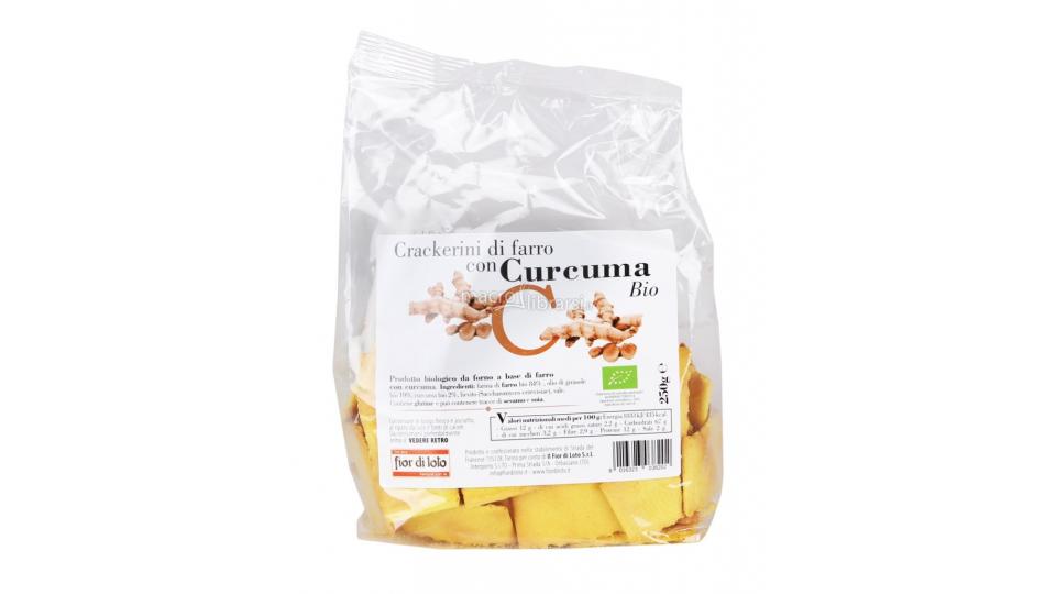 Crackerini di Farro con Curcuma
