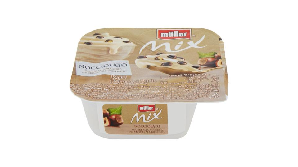 Nocciolato Yogurt alla Nocciola Più Crispies al Cioccolato
