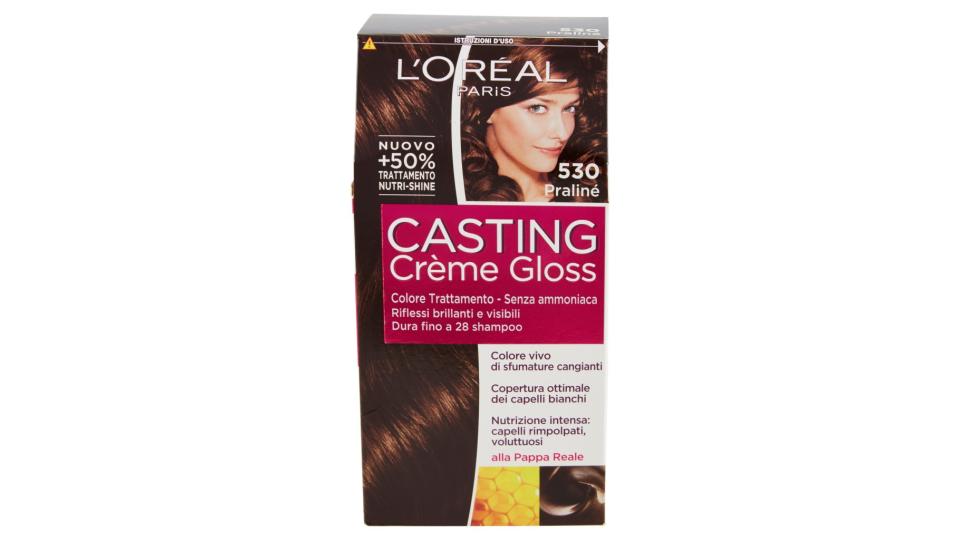 L'oréal Paris Casting Crème Gloss - Colore Trattamento senza Ammoniaca - 530 Praline