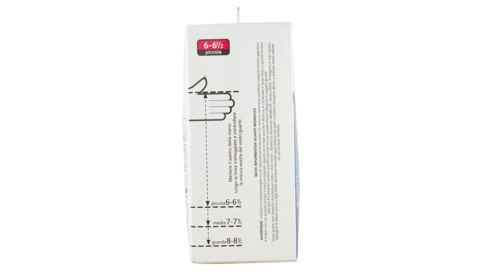 Guanti Monouso in Lattice 6-6½ Piccola 50 Pz