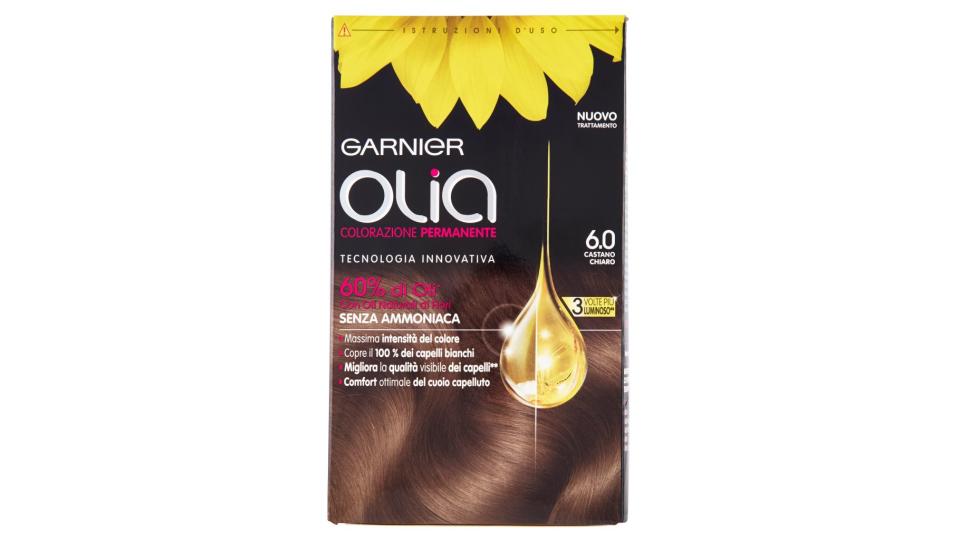 Olia Colorazione Permanente 6.0 Castano Chiaro