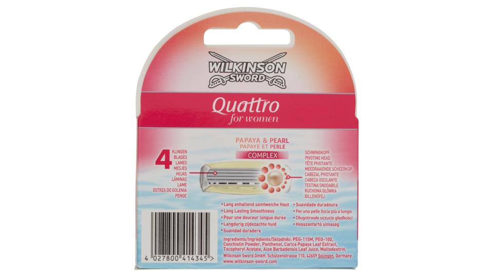 Quattro For Women 3 Testine Papaya&pearl