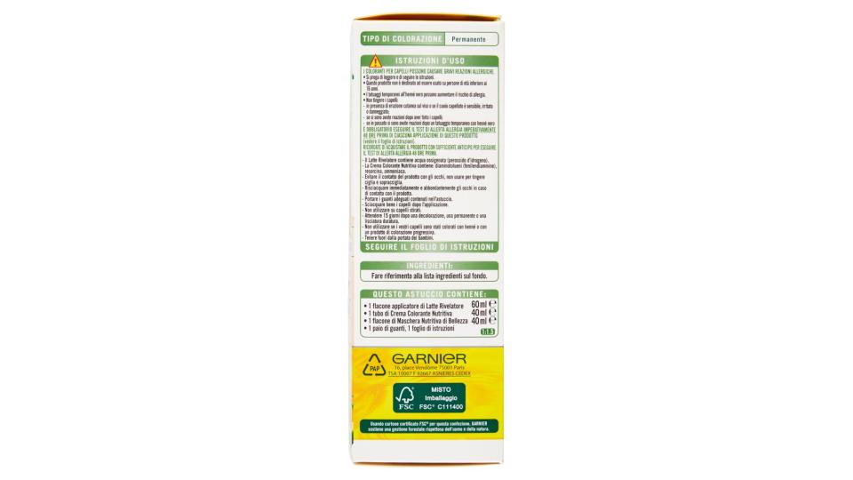 Nutrisse Colore Puro Camomilla 10.0 Biondo Chiarissimo Naturale