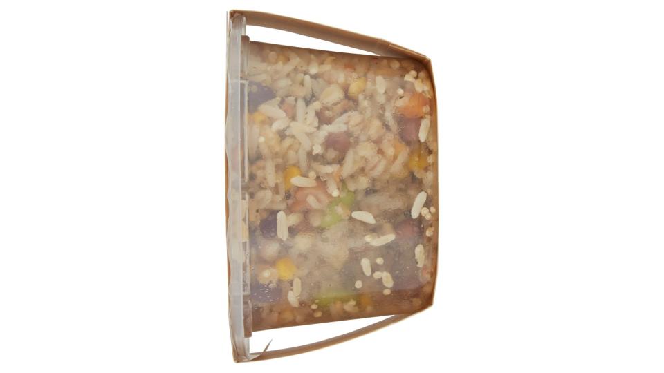 Ricette del Giorno Insalata ai 5 Cereali con Quinoa, Soia Edamame & Straccetti di Pollo