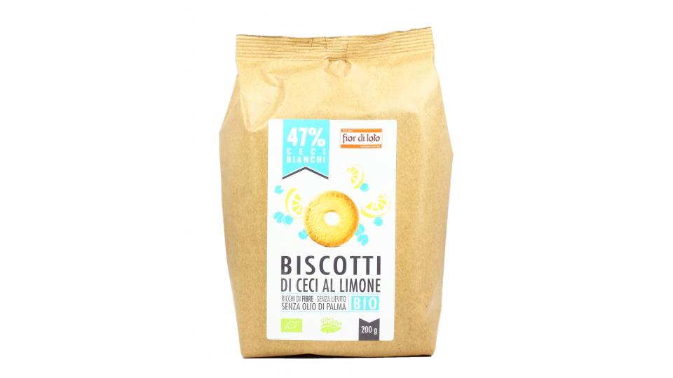 Biscotti di Ceci al Limone